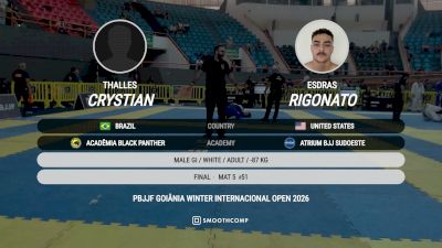 ESDRAS vs THALLES 2026 PBJJF Goiania Winter International Open
