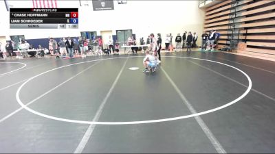 115 lbs Semis - Chase Hoffmann, MN vs Liam Schroeder, IL