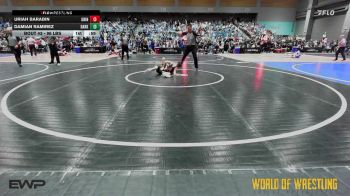 96 lbs Round Of 16 - Uriah Barabin, Grindhouse vs Damian Ramirez, Darkhorse