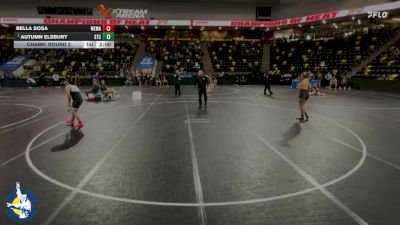 170 lbs Champ. Round 2 - Autumn Elsbury, South Tama vs Bella Sosa, West Marshall