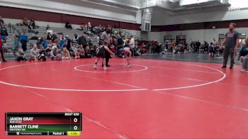 92-95 lbs Round 3 - Barrett Cline, Western WC vs Jaxon Gray, Rise Elite