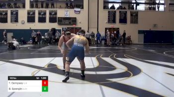 182 lbs Prelims - Tommy Dempsey, Owen J. Roberts vs Britton Spangle, Glendale