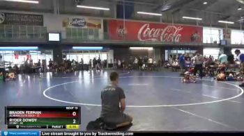 45 lbs Round 3 (10 Team) - Ryder Dowdy, Storm vs Braden Ferman, Alabama Elite Gold