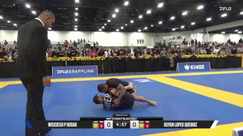 Suyan Lopes Queiroz vs Wojciech P Husak 2025 World IBJJF Jiu-Jitsu No-Gi Championship