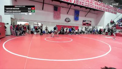 JH 102 lbs Cons. Round 6 - Jaycee Wardlow, Ponca City JH vs Khyler McDaid, DEL CITY JH