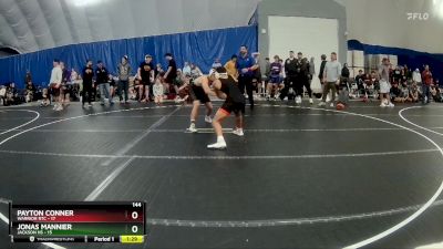 144 lbs Round 6 (8 Team) - Jonas Mannier, Jackson HS vs Payton Conner, Warrior RTC