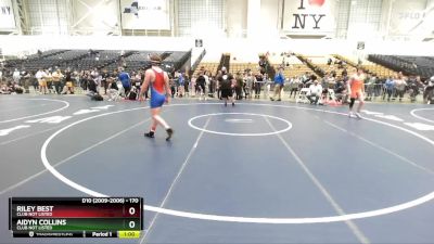 170 lbs Cons. Round 4 - Aidyn Collins, Club Not Listed vs Riley Best, Club Not Listed