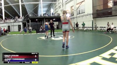 87 lbs Placement Matches (8 Team) - Kinley Stough, Arizona vs Audrey Cunningham, Texas