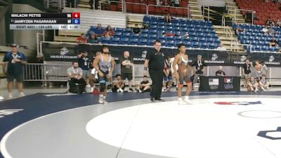 126 lbs Cons. Rd Of 32 - Malachi Pettis, Washington vs Jahryzen Pagaragan, Nevada
