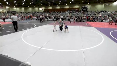 37 lbs Consi Of 8 #2 - Raxtin Turner, Stallions WC vs Easton Carroll, Carson Bulldogs