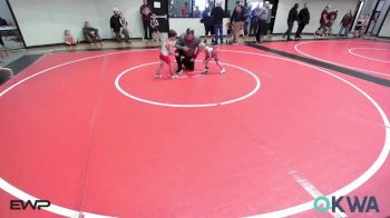 35 lbs Rr Rnd 1 - Gideon Fox, Locust Grove Youth Wrestling vs Austin Davis, Moodys Wrestling Club