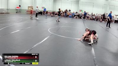 60 lbs Round 6 (8 Team) - Logan Vallalla, Mat Assassins vs Killian Ohora, Mat Assassins Red