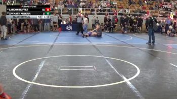 192 lbs Quarterfinal - Zachary Kreider, Lima Shawnee vs Landon Huffer, Lancaster Wrestling