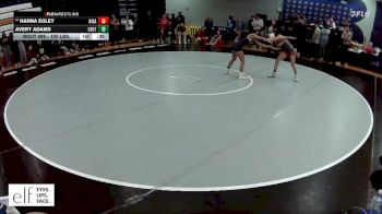 105 lbs. Cons. Round 5 - Hanna Egley, Nixa vs Avery Adams, Centralia