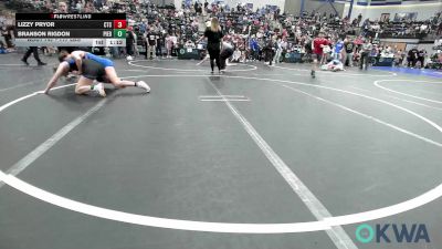 117 lbs Final - Lizzy Pryor, Chandler Takedown Club vs Branson Rigdon, Piedmont