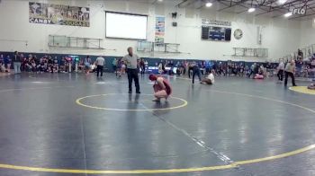 120 lbs Consolation 1st - Gabriella Unger, Canby vs Halie Scroggins, Oregon City