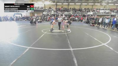 150 lbs Round Of 32 - Henry McElligott, Holliston vs Lucas Gannotti, Waterford