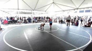 90 lbs Rr Rnd 2 - Alekzander Espinoza, Coachella Valley WC vs Logan Begody, Bear WC