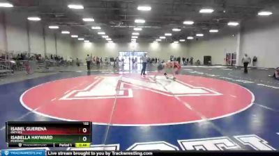 132 lbs Cons. Round 2 - Isabella Hayward, Meridian vs Isabel Guerena, Owyhee