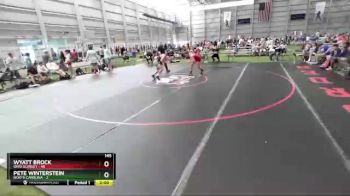 145 lbs Round 3 (6 Team) - Wyatt Brock, Ohio Scarlet vs Pete Winterstein, North Carolina