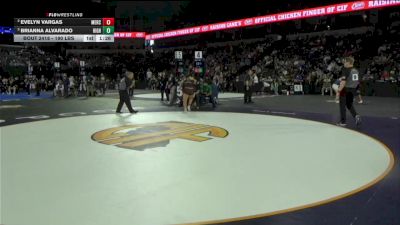 190 lbs Semifinal - Evelyn Vargas, Merced (SJ) vs Brianna Alvarado, Highland (Bakersfield) (CS)