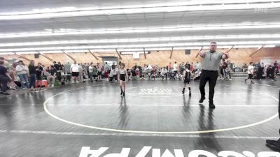 54 lbs Consolation - Grayson Snyder, New Tripoli vs Ephram Kazar, Danville