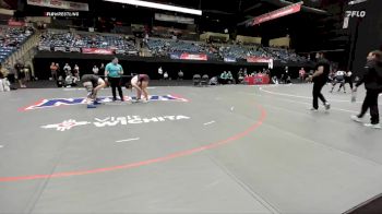 180 lbs Semifinal - 1 Ashley Lekas, Texas Wesleyan vs 5 Liliana Vergara, Campbellsville