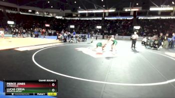 150 lbs Champ. Round 2 - Lucas Cerva, Bishop Blanchet vs Pierce Jones, Woodinville