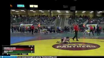 43 lbs 2nd Place Match - Reed Hoyt, NWWC vs Henrik Olson, Salem Elite Mat Club