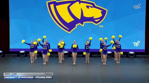 University of Wisconsin - Stevens Point [2026 Open - Pom Finals] 2026 UCA & UDA College Cheerleading and Dance Team National Championship
