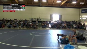 125 lbs Quarterfinal - Eathon Rider, Unattached vs Mason Barros-Santiago, Rio Hondo College