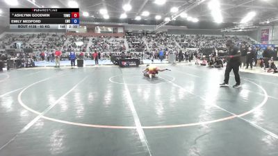 65 kg Champ. Rd Of 32 - AshLynn Goodwin, Tiger Den Wrestling Club vs Emily Medford, Laker Wrestling Club