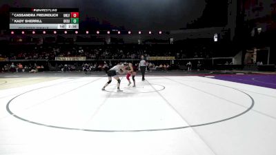 160 lbs Quarterfinal - Cassandra Freundlich, UNLV vs Kady Sherrill, Grand Valley State