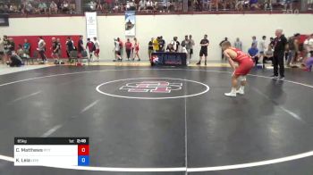 65 kg Round Of 16 - Cole Matthews, Pittsburgh Wrestling Club vs Kimo Leia, Lehigh Valley Wrestling Club