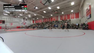 150 lbs Champ. Round 2 - Danek DeMorat, Hayden vs Aiden Coleman, Piedra Vista