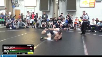 160 lbs Round 3 - Brody Sendele, POWA vs Ethan Vayro, Diamond Fish