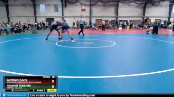 184 lbs Quarterfinal - Antonio Davis, Rochester Community & Tech. College vs Truman Thuente, Cornell College