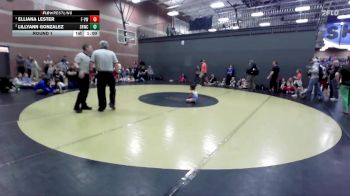 37 lbs Round 1 - Lillyann Gonzalez, Snake River Wrestling Club vs Elliana Lester, FLIGHT - Vallivue Wrestling
