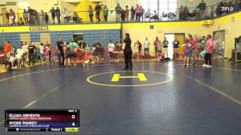 92 lbs Round 1 - Asher Harris, Central Kansas Young Lions Wrestling Club vs Brayden Niedens, Wichita Blue Knights Wrestling Club