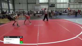 88 lbs Quarterfinal - Collin McDowell, Askren Wrestling Academy vs Robert Ortega, Atc