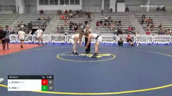 220 lbs Prelims - Jackson Crawn, Shore Thing Black vs Aden Roe, Grit Mat Club HS