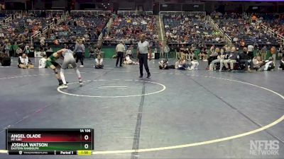 1A 106 lbs Quarterfinal - Joshua Watson, Eastern Randolph vs Angel Olade, Mt Airy