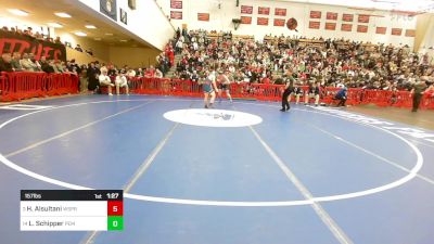 157 lbs Round Of 16 - Harith Alsultani, West Springfield vs Logan Schipper, Pembroke