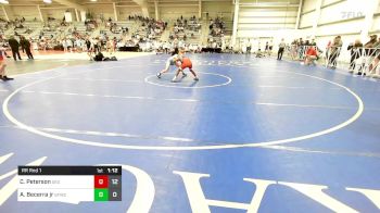 85 lbs Rr Rnd 1 - Channing Peterson, SEO Wrestling Club vs Aaron Becerra Jr, Forge Perry