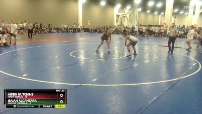 157 lbs Round 5 (10 Team) - Aiden Hutchins, Funky Monkey vs Isaiah Alcantara, Anchor Wrestling