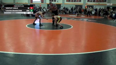 125 lbs Round 1 - Bentley Leslie, Midland Eagles vs Colton Branscomb, Solon Spartan Wrestling Club