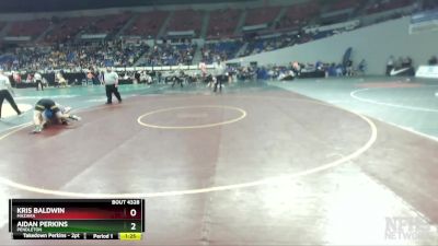 4A-165 lbs Semifinal - Kris Baldwin, Mazama vs Aidan Perkins, Pendleton