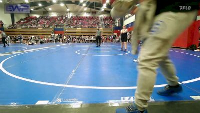 Quarterfinal - Emma Bomboy, Coweta Tiger Wrestling vs Ryder Pugh, Glenpool Warriors