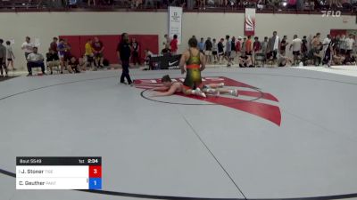 125 kg Round Of 64 - Jarrett Stoner, Tiger Style Wrestling Club vs Cameron Geuther, Panther Wrestling Club RTC