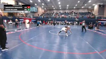 113 lbs 1st Place Match - Sebasthian Hernandez, Allen Blue vs Cache Williams, Carl Albert